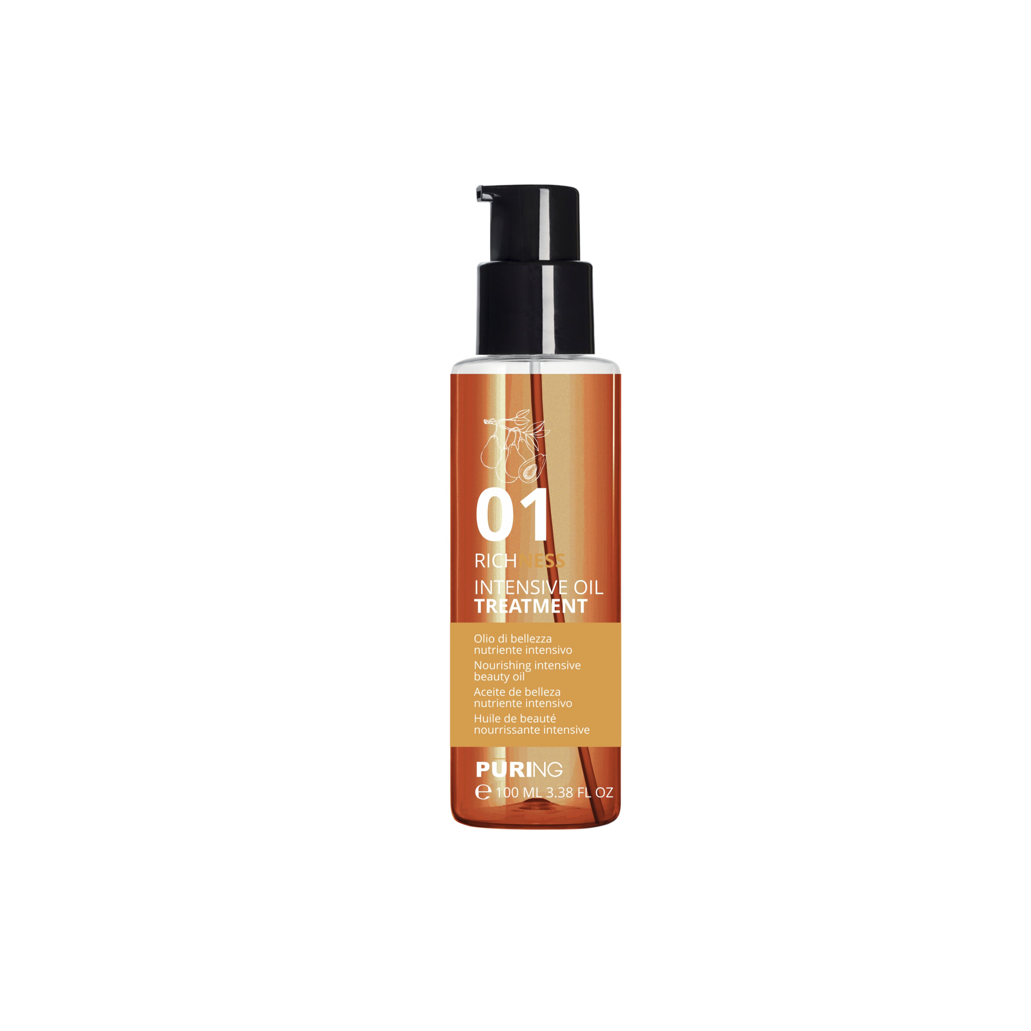 TUTTO PURING RICHNESS Intensive Oil Treatment 3.38 oz