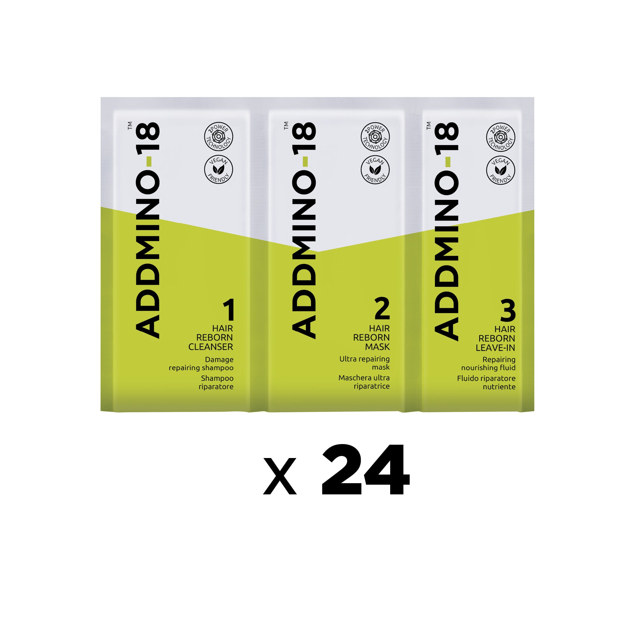 ADDMINO-18 TRIPLE TRIAL SAMPLES - 24pk