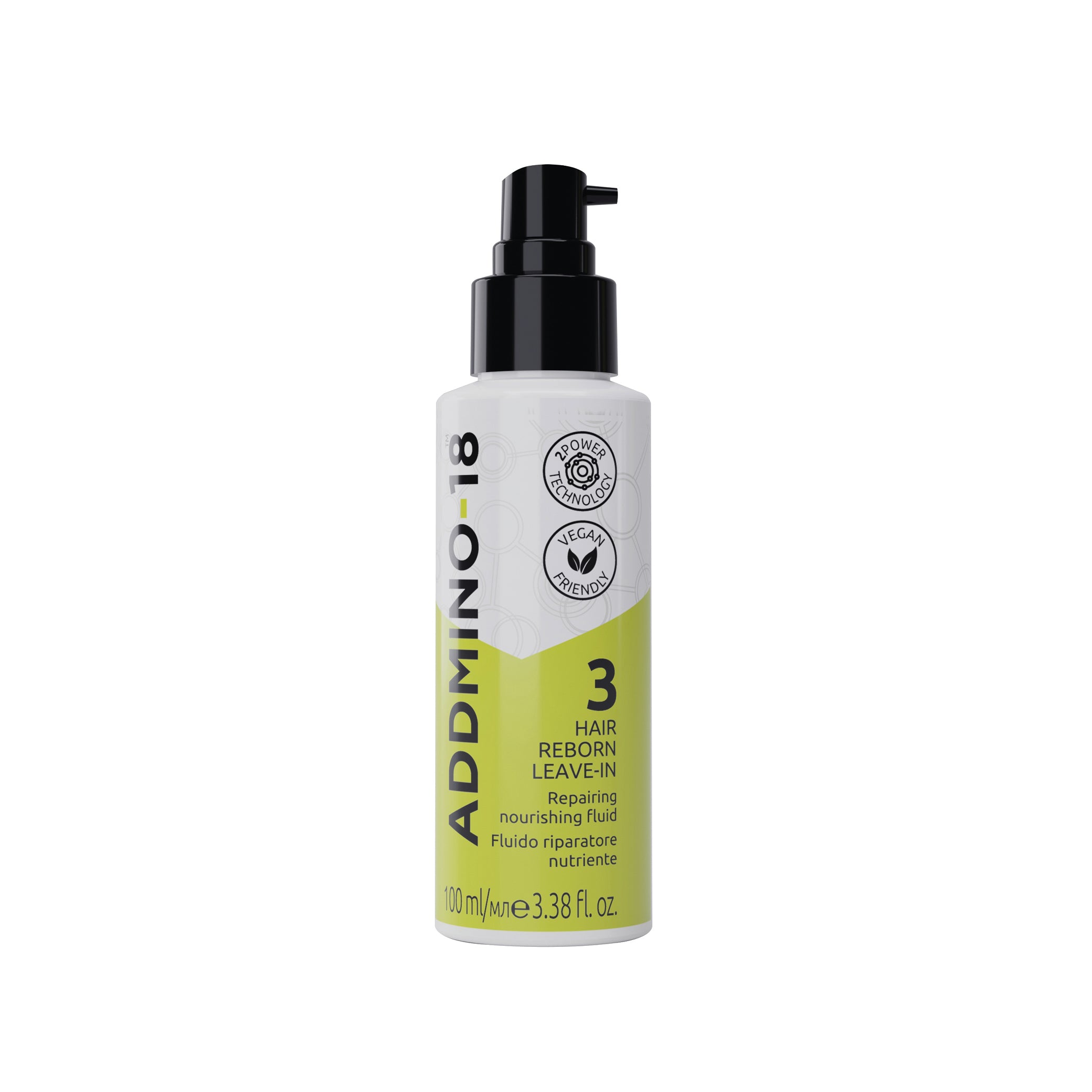 ADDMINO-18 HAIR REBORN LEAVE-IN TREATMENT 3.38OZ