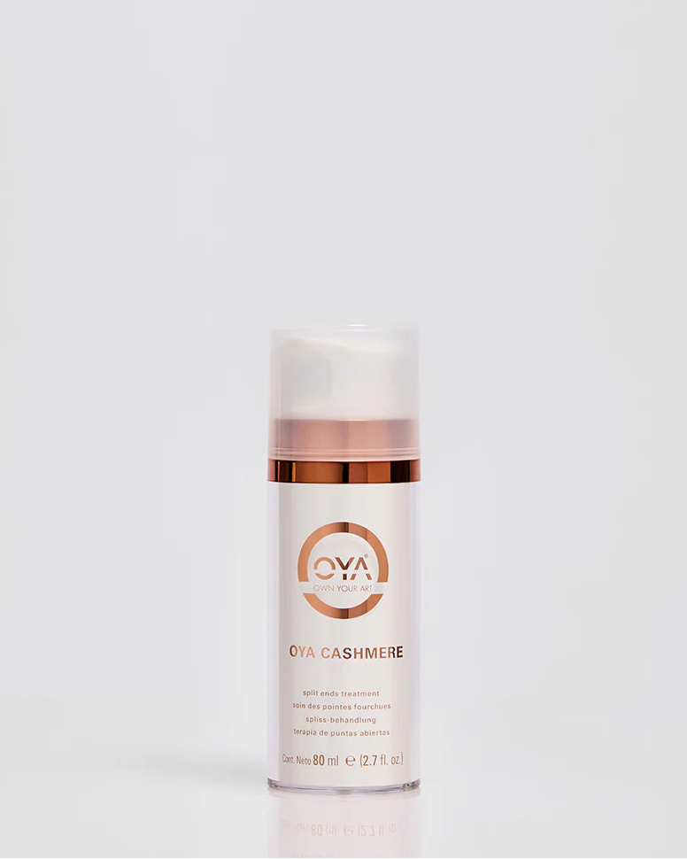 Oya Cashmere product bottle on a white background