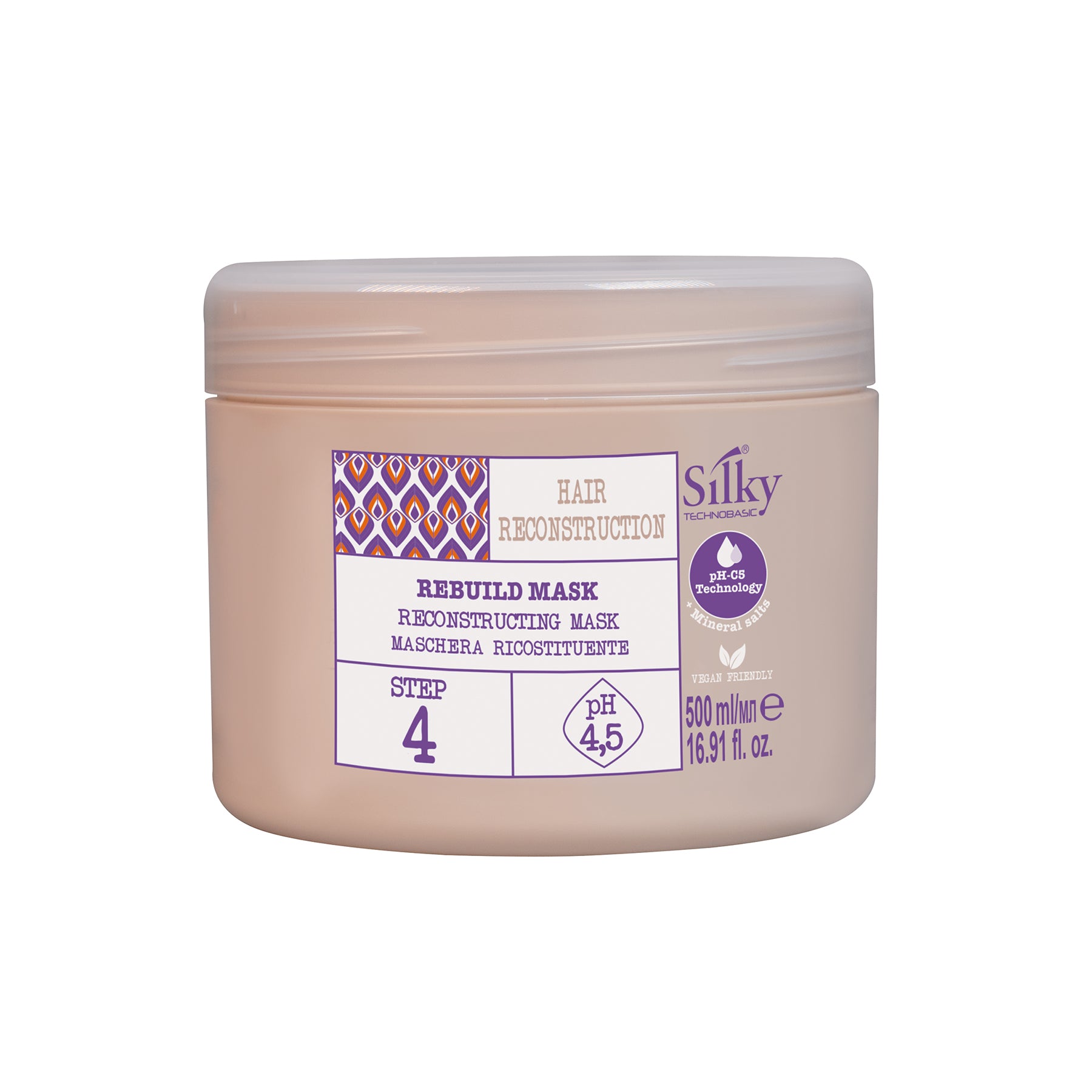 Step 4- SILKY REBUILD MASK – StyleCare Salon Services