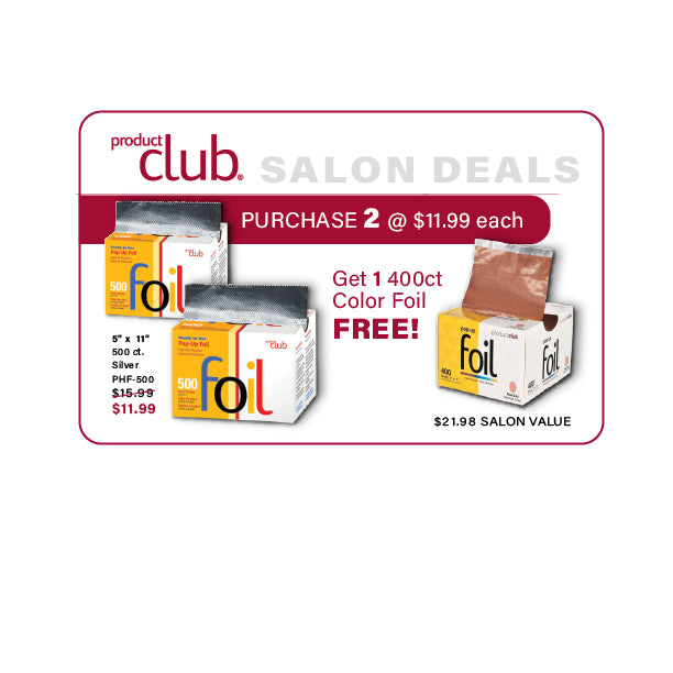 PRODUCT CLUB POP-UP FOIL 500CT