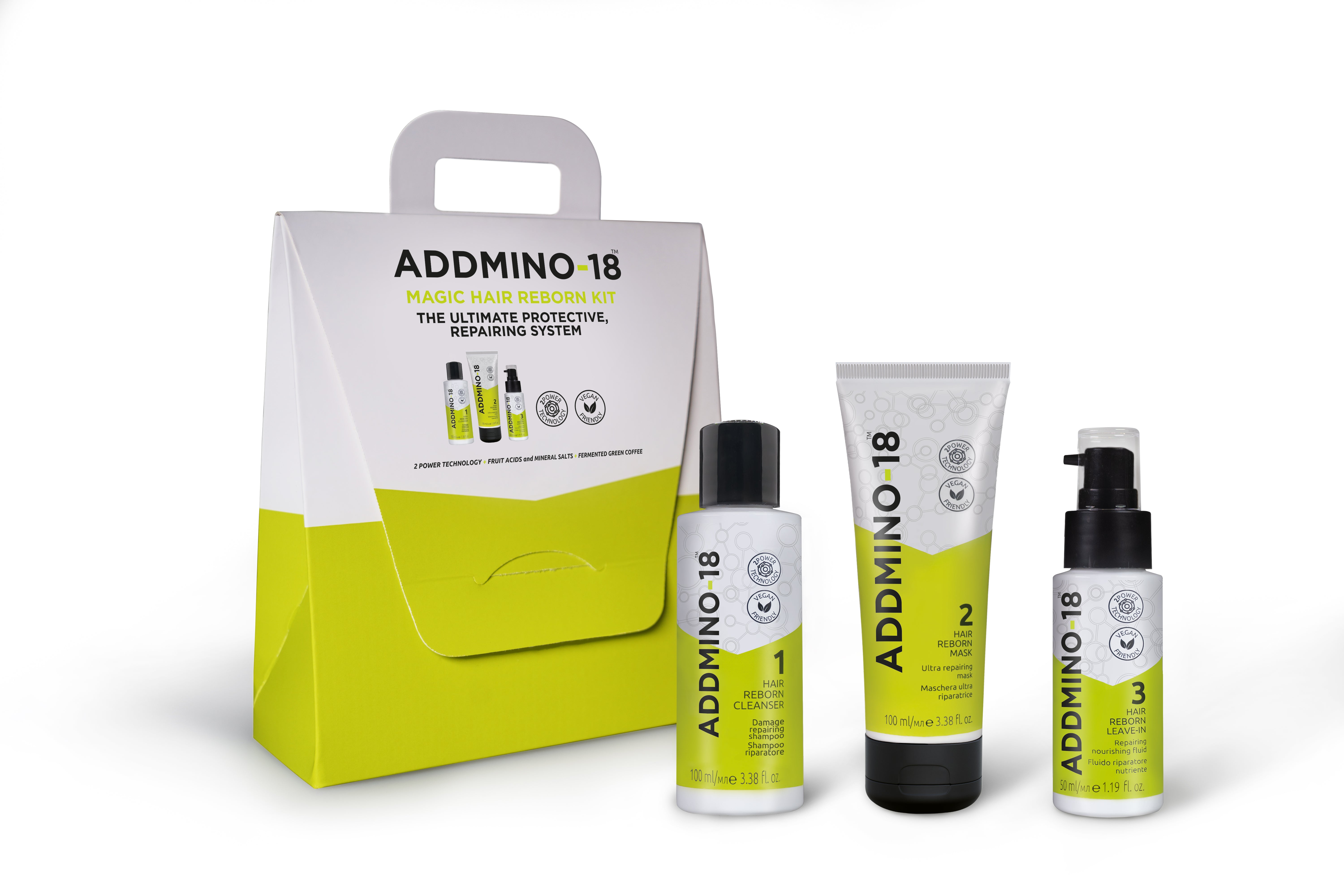 ADDMINO-18 HAIR REBORN TRAVEL KIT
