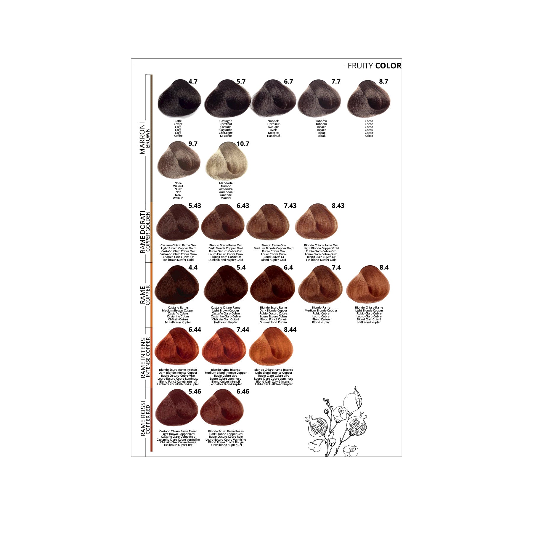 TUTTO (Puring) Swatchbook