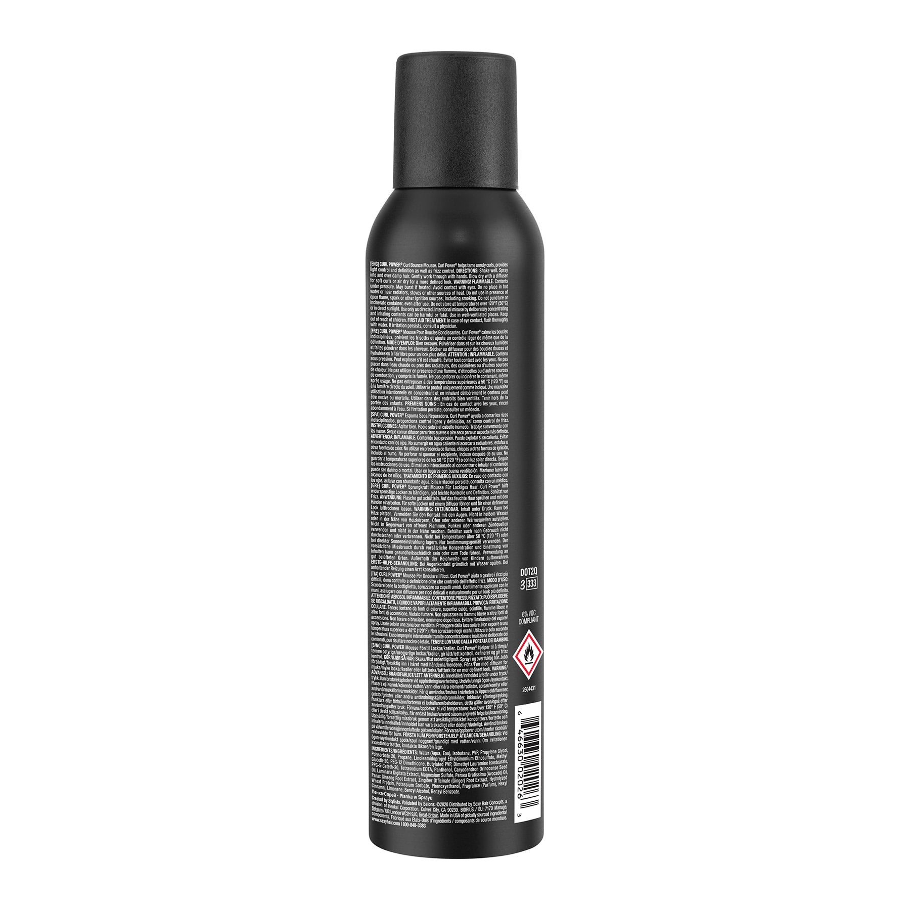SEXYHAIR  Style  Curl Power Spray Foam - 8.4 oz