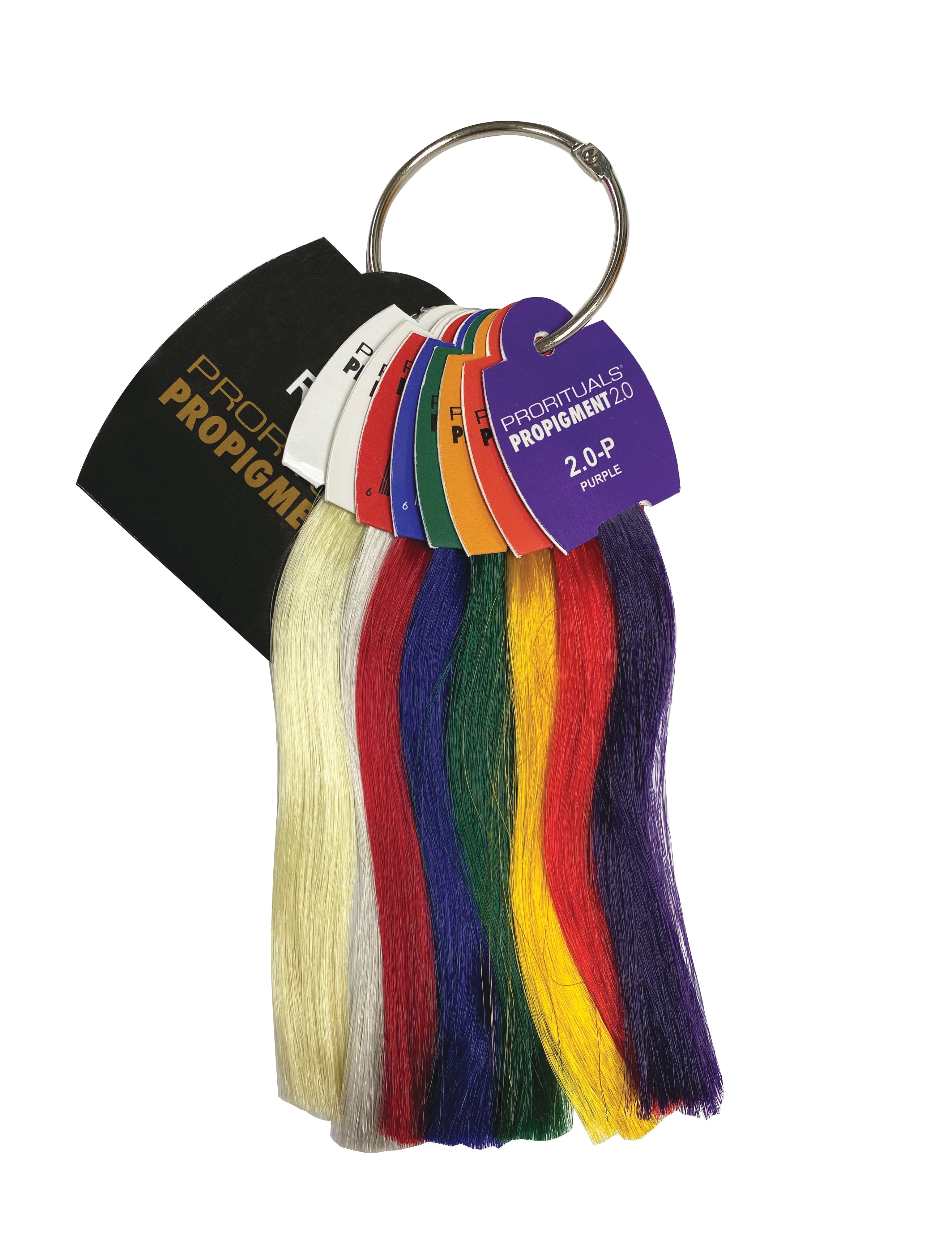 PRORITUALS PROFESSIONAL HAIR COLOR Chart & Swatch Rings