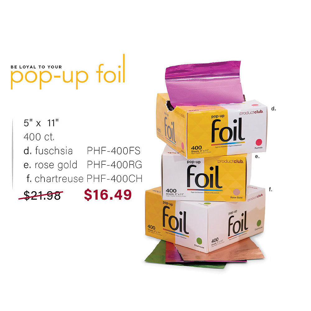 PRODUCT CLUB POP-UP FOIL 400CT