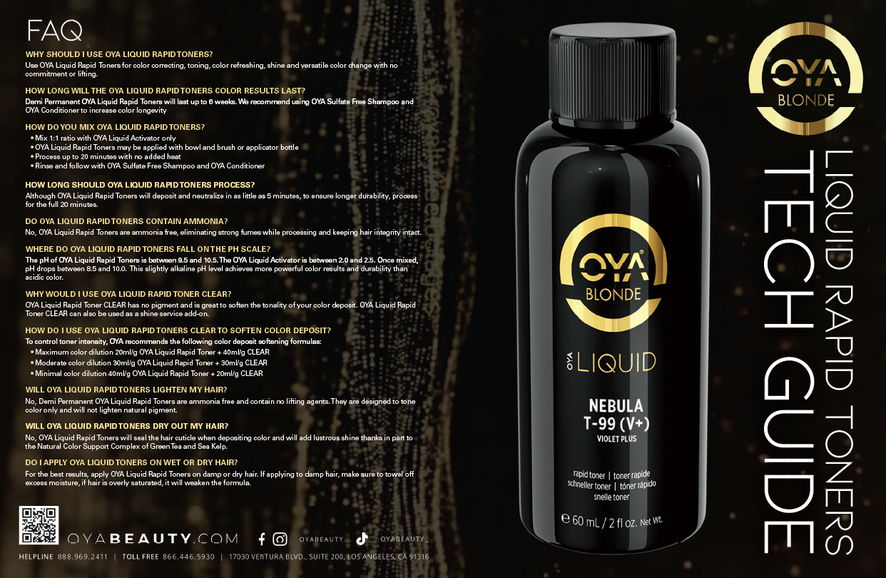 OYA Liquid Rapid Activator (1 L / 33.8 fl. oz.)