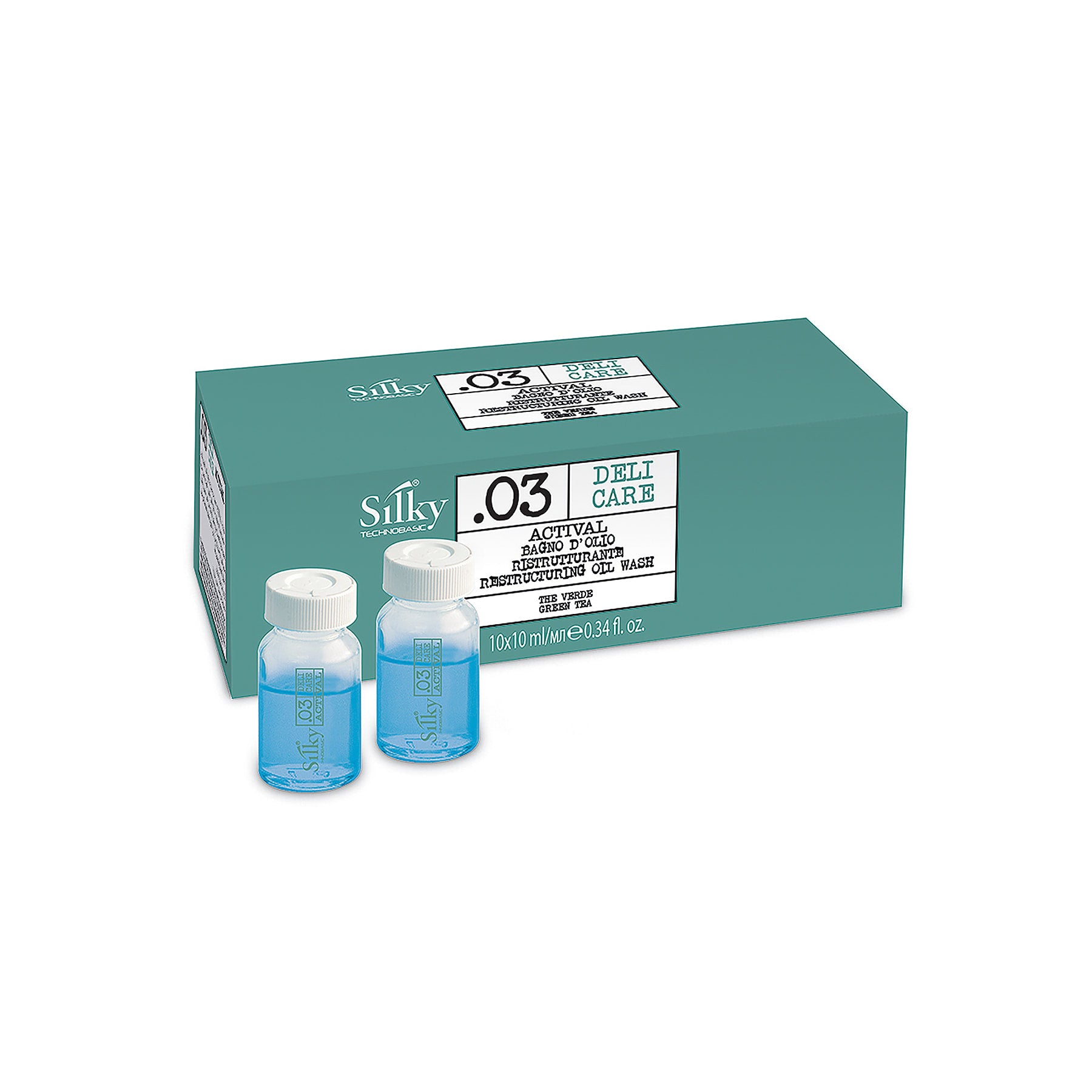 SILKY .03 DELICATE CARE ACTIVAL 10 x .34 fl. oz. Vials