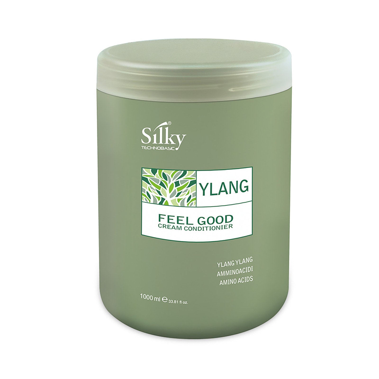 SILKY YLANG Feel Good Cream Conditioner Back Bar Size 33.8 oz