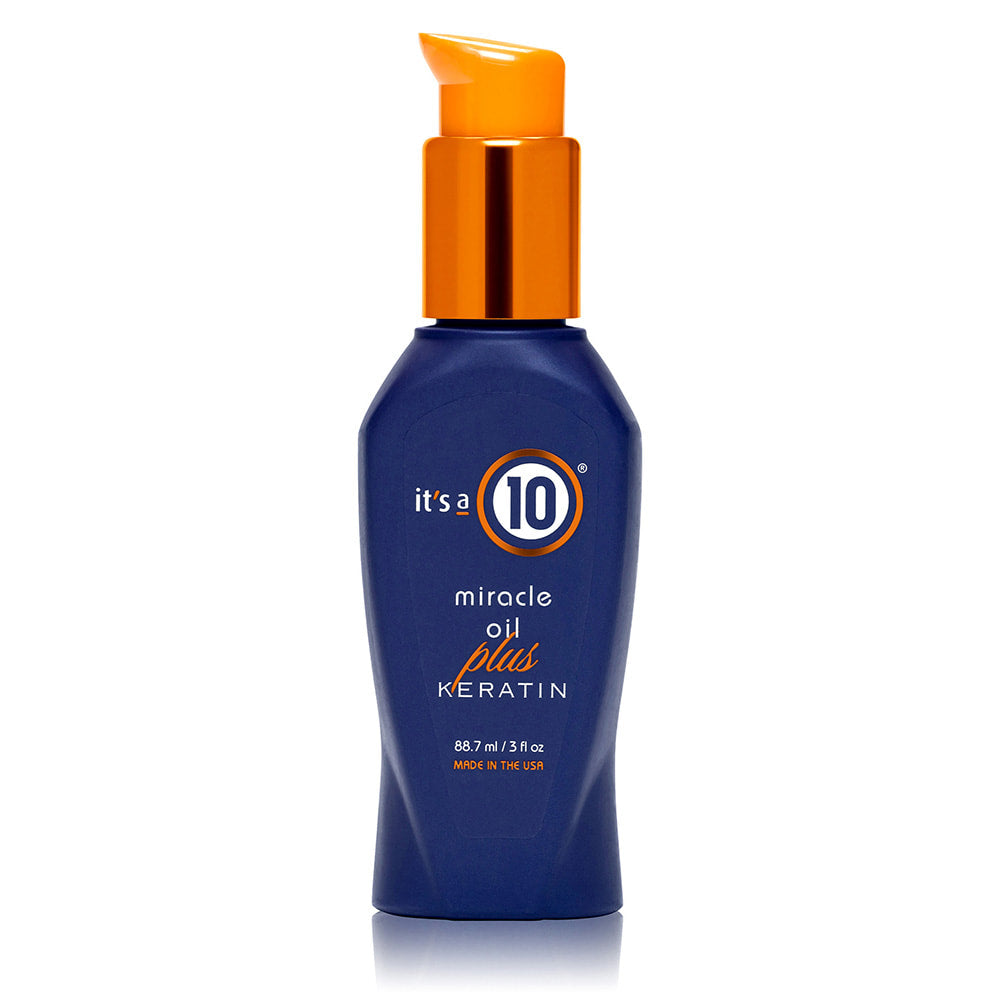 It's a 10 Miracle Oil Plus KERATIN 3 oz
