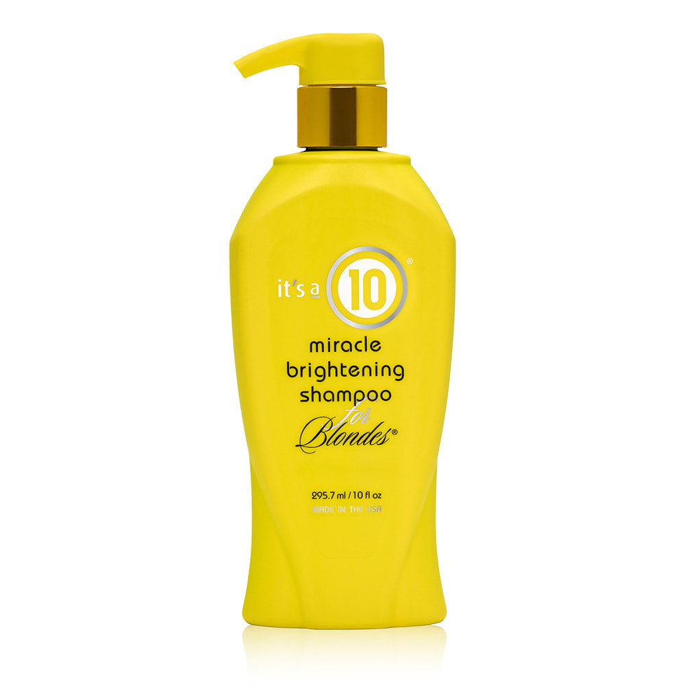 It's a 10 Miracle Brightening Shampoo for Blondes 10 oz