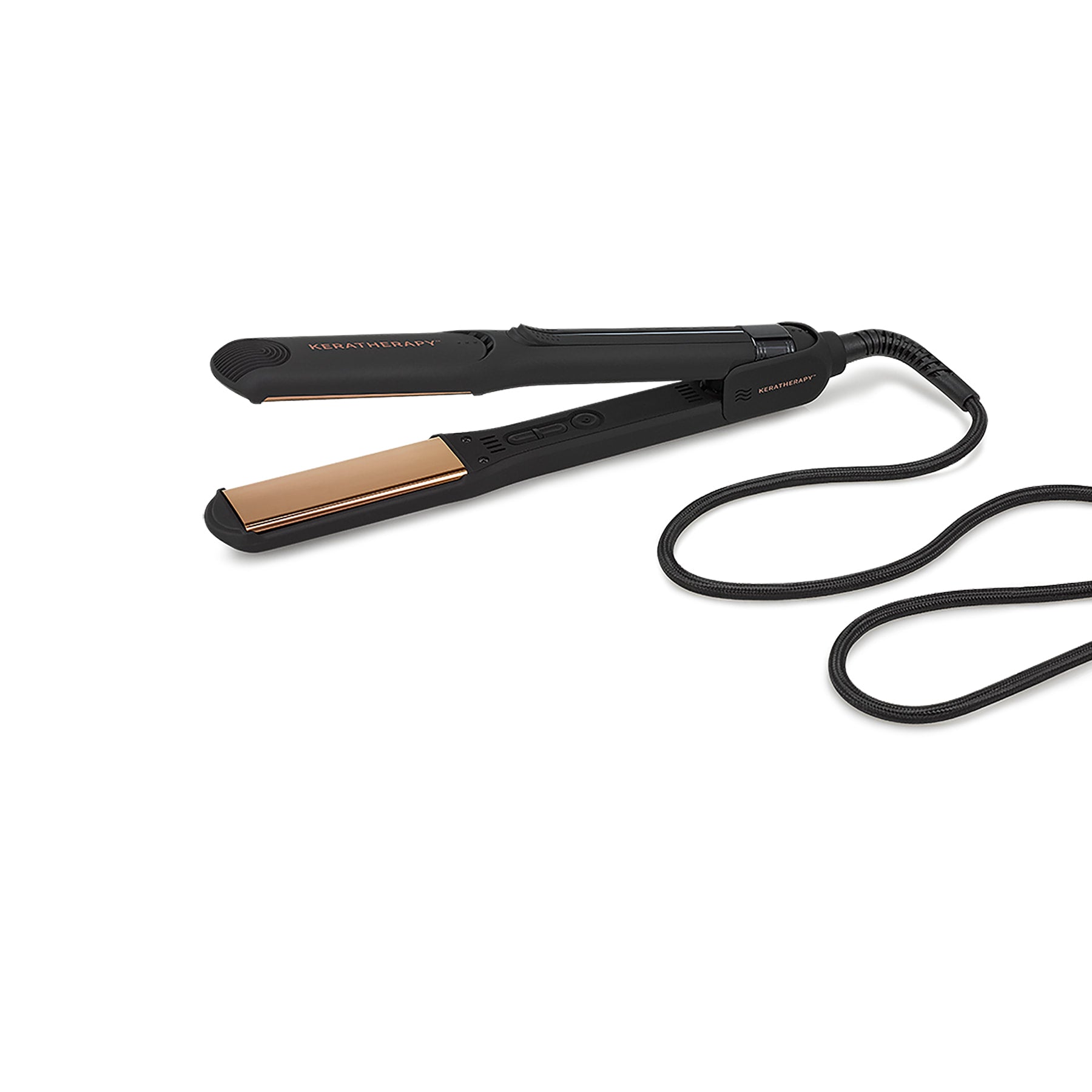 Keratherapy KT PRO450 Titanium Digital Flat Iron (Black w/Rose Gold Plates)